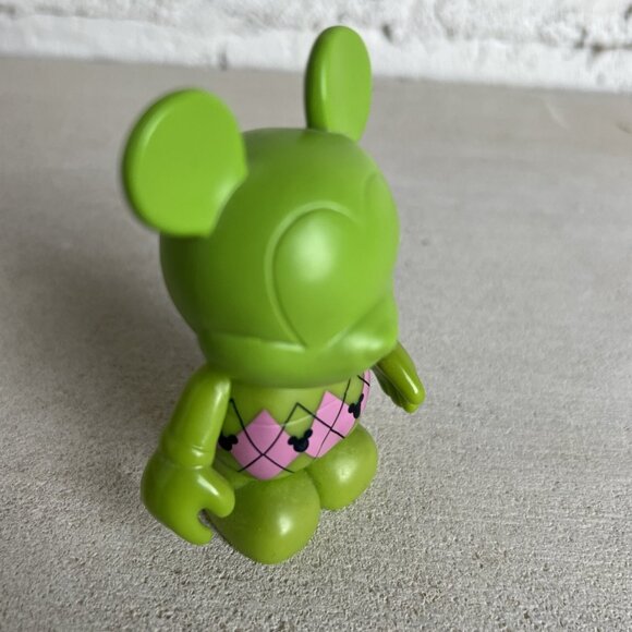 New Disney Vinylmation Urban Series 5 Green Argyle 3" Vinyl Figure - Picture 5 of 8